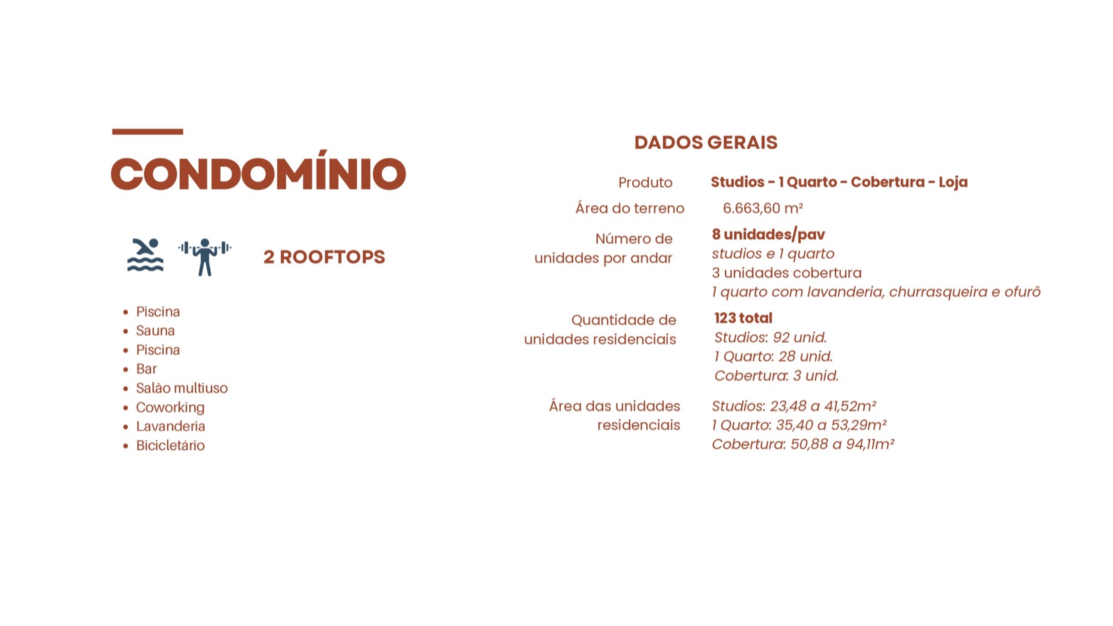 Estrutura e serviços do condomínio